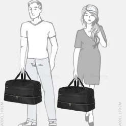 Handbagage Tassen | Weekendtassen^Travelite Miigo weekendtas black