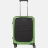 Handbagage Koffers^Travelite Mooby frontpocket handbagage koffer 55 cm green
