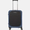 Handbagage Koffers^Travelite Mooby frontpocket handbagage koffer 55 cm blue