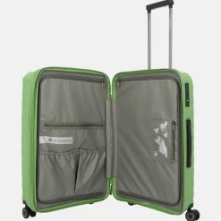Reiskoffers^Travelite Mooby reiskoffer 77 cm green