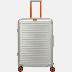 Reiskoffers^Travelite Next 2.0 reiskoffer 67 cm Limited Edition silver-orange