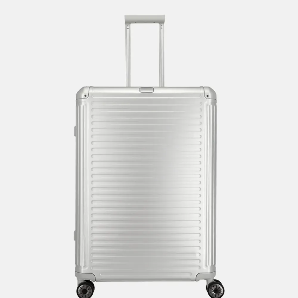 Reiskoffers^Travelite Next 2.0 reiskoffer 77 cm silver
