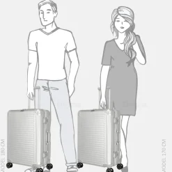 Reiskoffers^Travelite Next 2.0 reiskoffer 67 cm silver