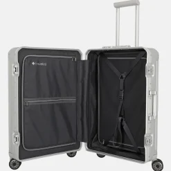 Reiskoffers^Travelite Next 2.0 reiskoffer 67 cm silver