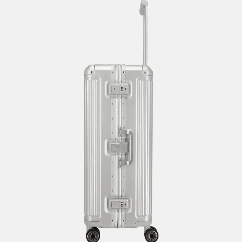 Reiskoffers^Travelite Next 2.0 reiskoffer 77 cm silver