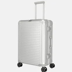 Reiskoffers^Travelite Next 2.0 reiskoffer 67 cm silver
