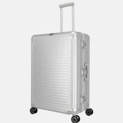 Reiskoffers^Travelite Next 2.0 reiskoffer 77 cm silver
