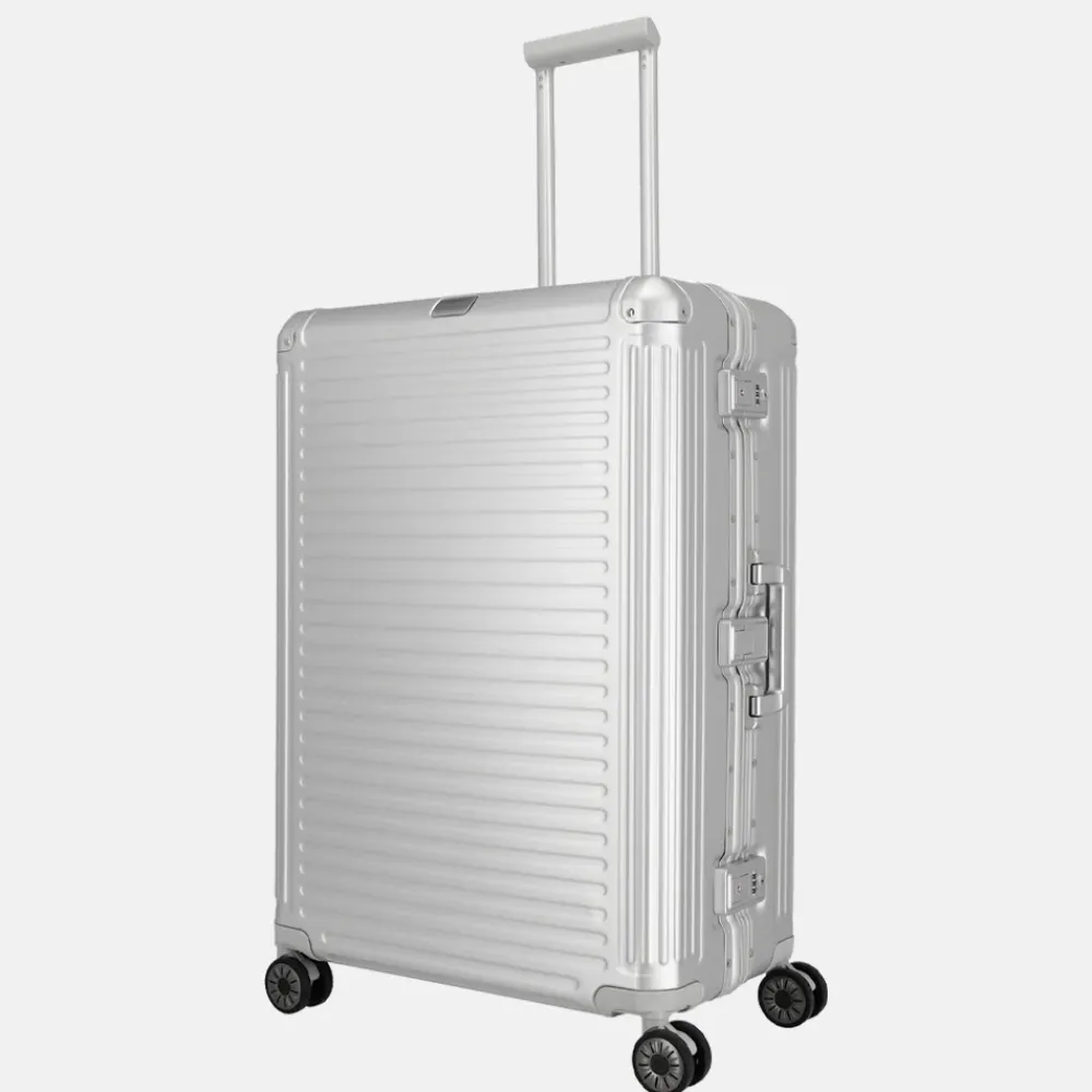 Reiskoffers^Travelite Next 2.0 reiskoffer 77 cm silver