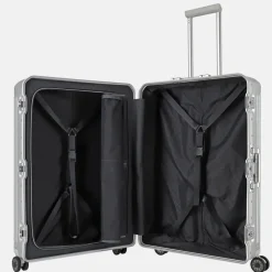 Reiskoffers^Travelite Next 2.0 reiskoffer 77 cm silver