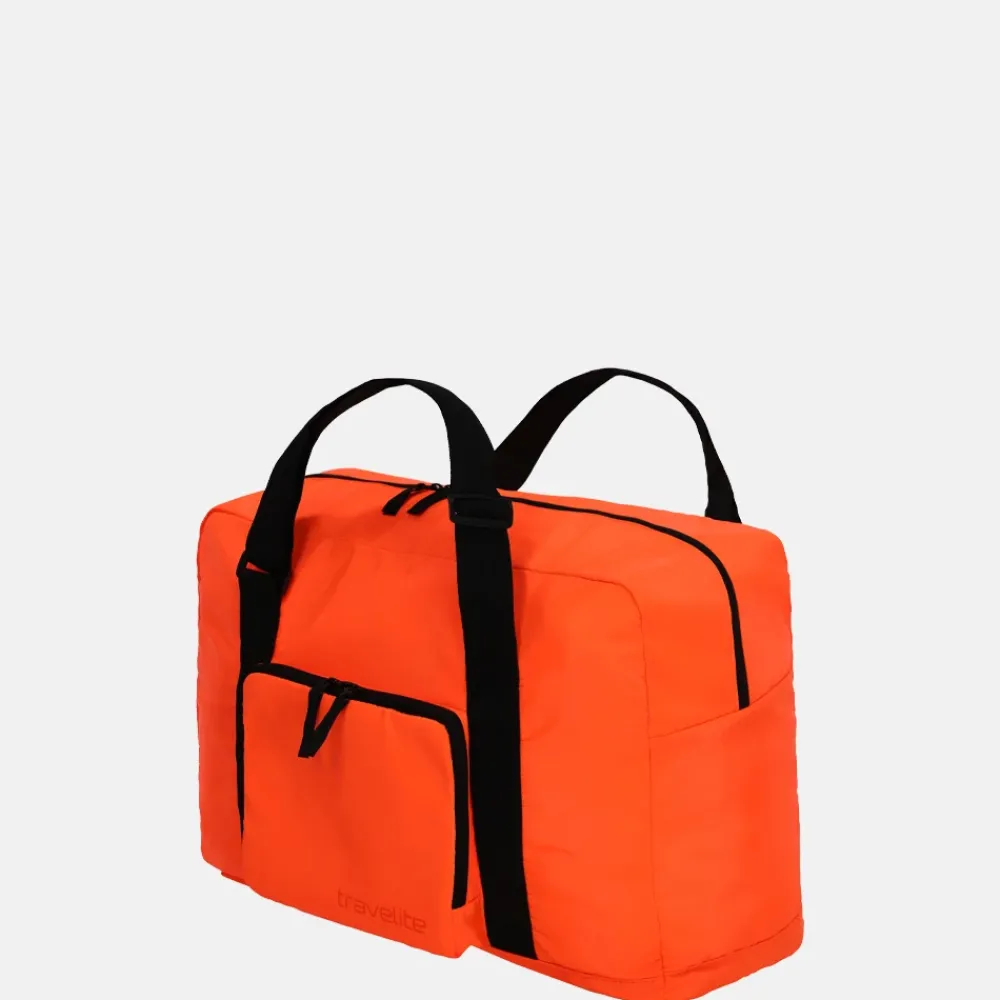 Handbagage Tassen | Weekendtassen^Travelite opvouwbare weekendtas coral