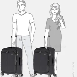 Reiskoffers^Travelite Priima koffer 68 cm black