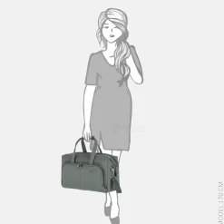 Handbagage Tassen | Weekendtassen^Travelite Priima weekendtas olive