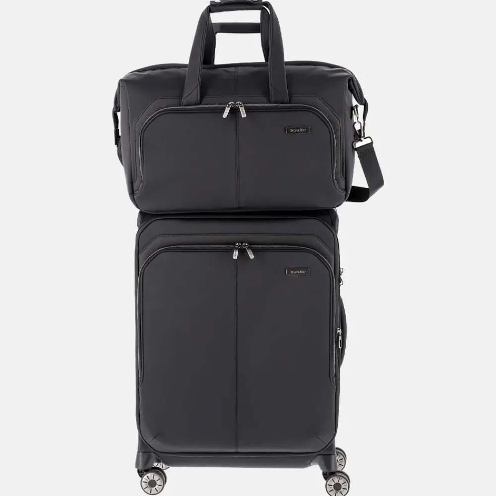Handbagage Tassen | Weekendtassen^Travelite Priima weekendtas black