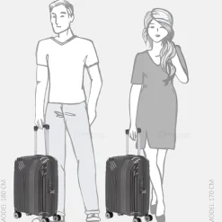 Handbagage Koffers^Travelite Spinner Elvaa koffer 55 cm black