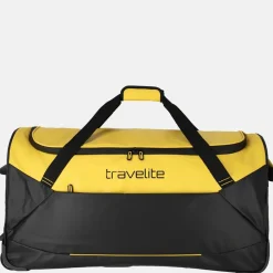 Reistassen Op Wielen^Travelite Tarp reistas op wielen 71 cm black/yellow