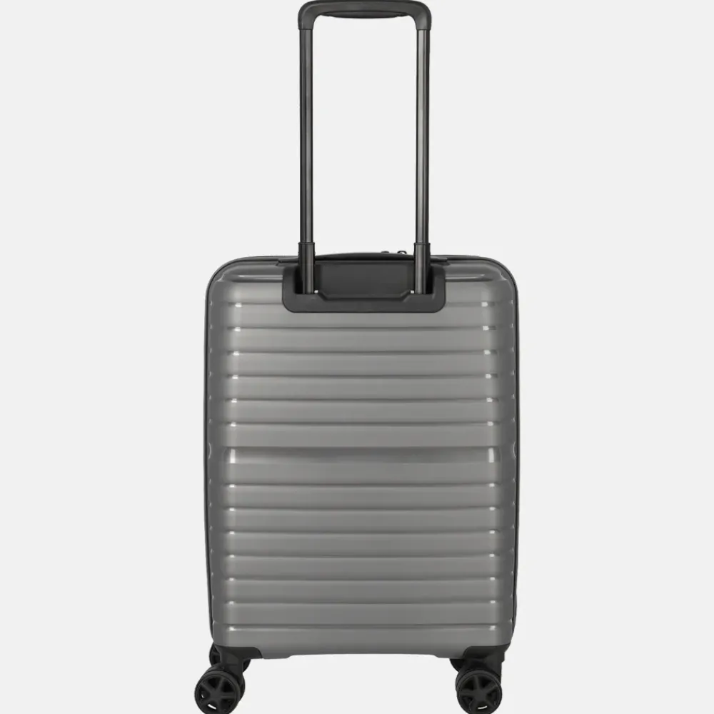 Handbagage Koffers^Travelite Trient Frontpocket handbagage koffer 55 cm anthracite