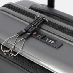 Handbagage Koffers^Travelite Trient Frontpocket handbagage koffer 55 cm anthracite