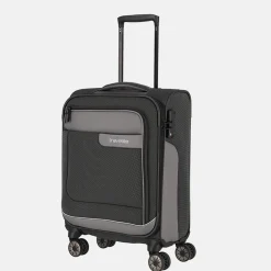 Handbagage Koffers^Travelite Viia handbagage koffer 55 cm anthracite