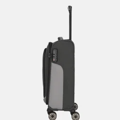 Handbagage Koffers^Travelite Viia handbagage koffer 55 cm anthracite