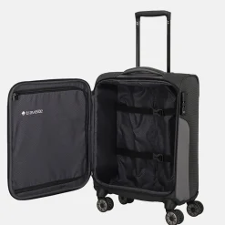 Handbagage Koffers^Travelite Viia handbagage koffer 55 cm anthracite