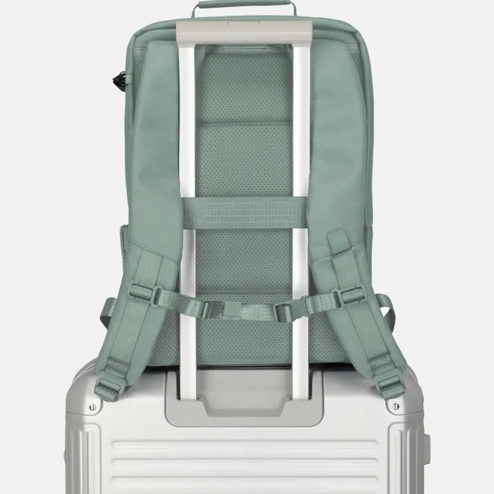 Laptop Rugzakken^Travelite Workfloow laptoprugzak 15 inch M sage
