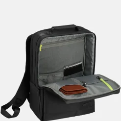 Laptop Rugzakken^Travelite Workfloow laptoprugzak 15 inch M black
