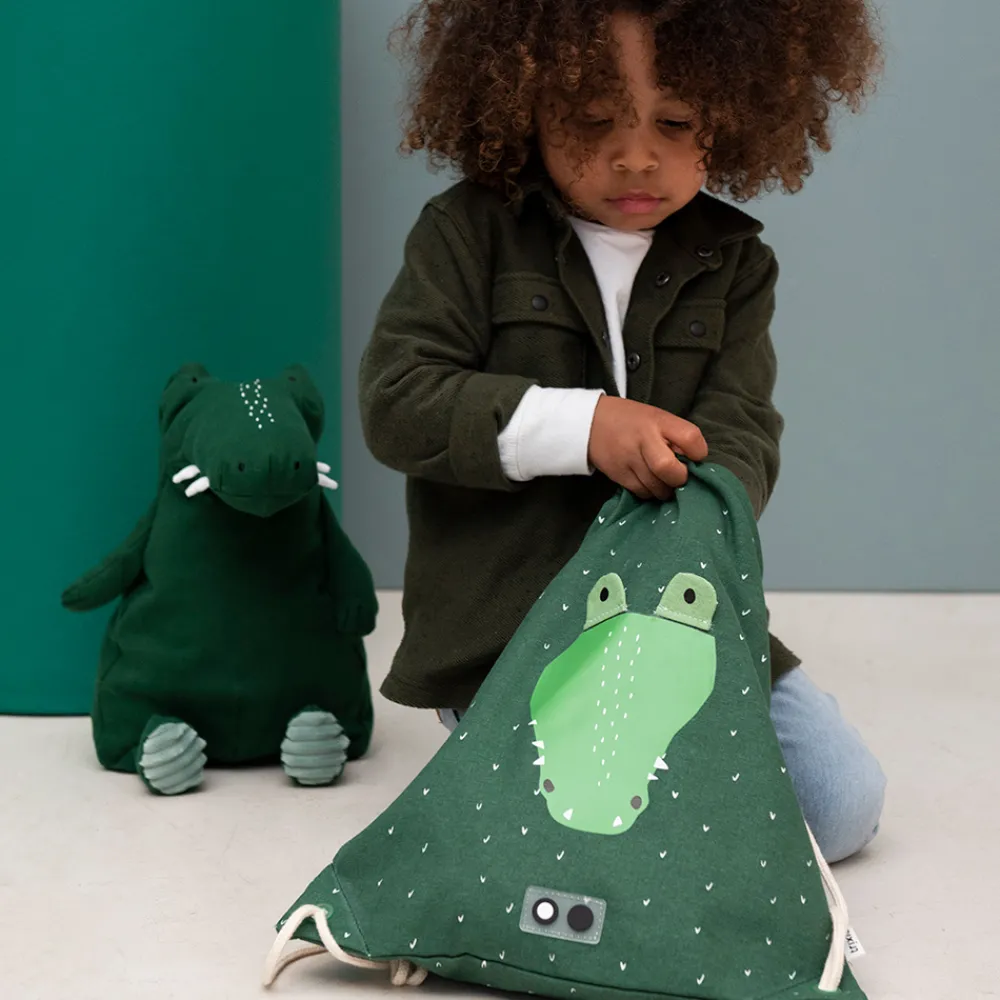 Kinderrugzakken | Kinderschooltassen^Trixie gymtas Mr. Crocodile