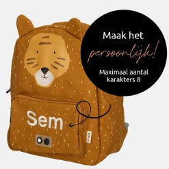 Kinderrugzakken Met Naam | Kinderrugzakken^Trixie kinderrugzak Mr. Tiger