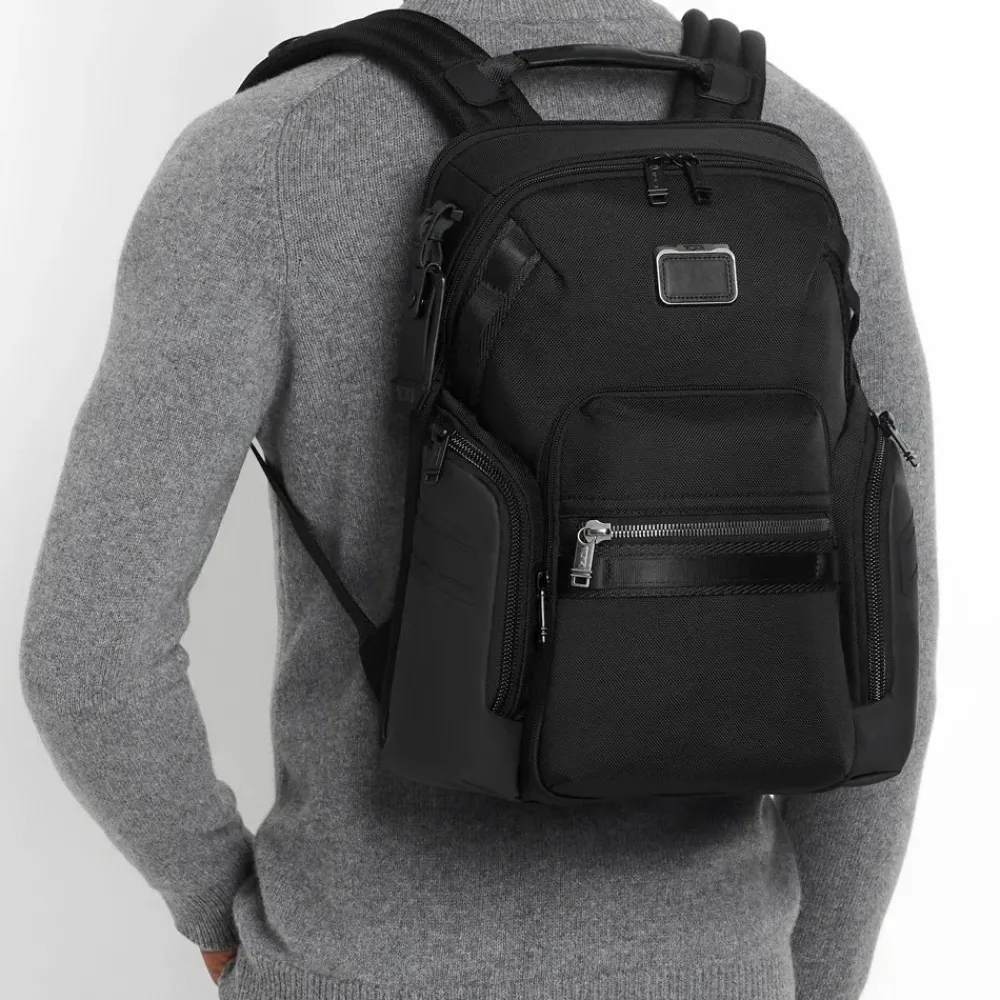 Laptop Rugzakken^Tumi Alpha Bravo Navigation rugzak black