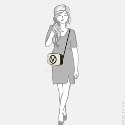 Crossbody Tassen^Valentino Bags Covent crossbody tas naturale/nero