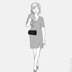 Clutches^Valentino Bags Life pochette clutch nero