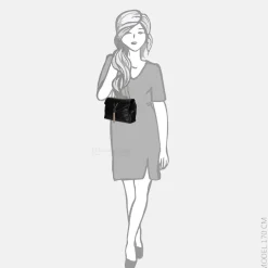 Crossbody Tassen^Valentino Bags Privilege flap crossbody tas nero