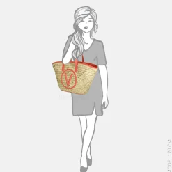 Shoppers^Valentino Bags Samuela shopper natur/coral