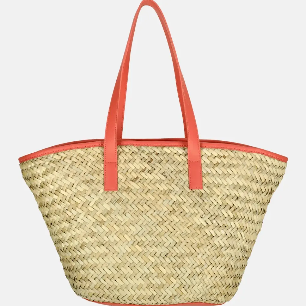 Shoppers^Valentino Bags Samuela shopper natur/coral