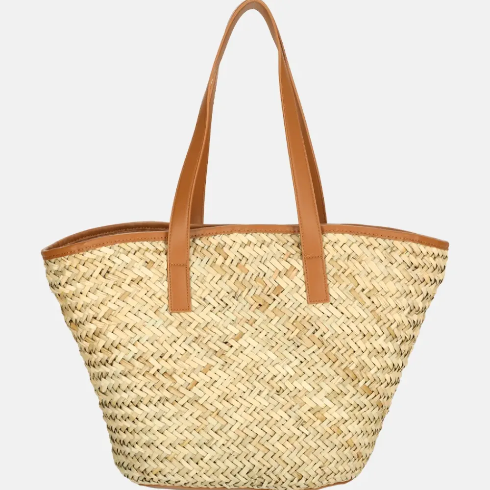 Shoppers^Valentino Bags Samuela shopper naturale/cuoi