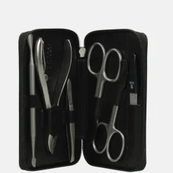 Make-Up Tasjes^Windrose manicure etui zwart