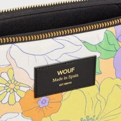 School Accessoires | Gepersonaliseerde Laptophoezen^Wouf laptophoes 13/14 inch Yelli Flowers