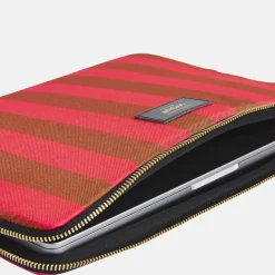 School Accessoires | Laptophoezen^Wouf Pat laptophoes 13/14 inch streep