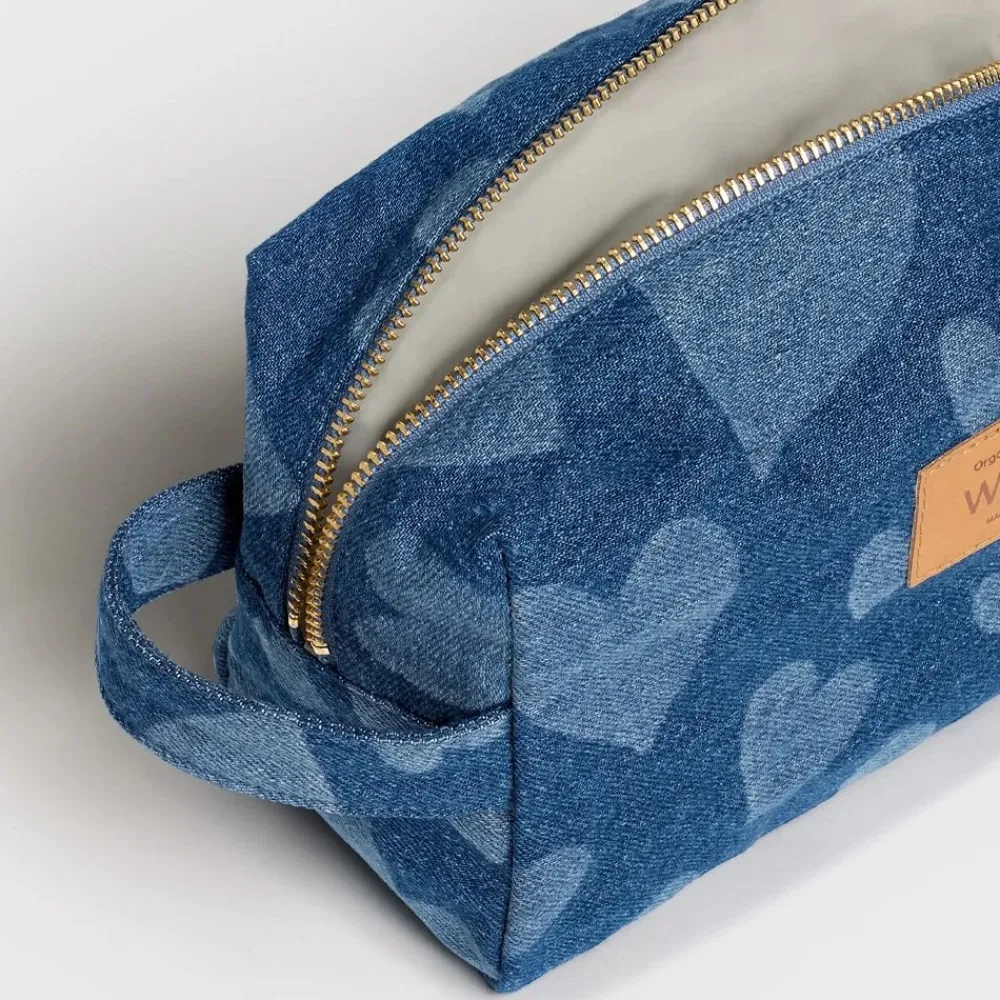 Toilettassen^Wouf toilettas Cuore Jeans
