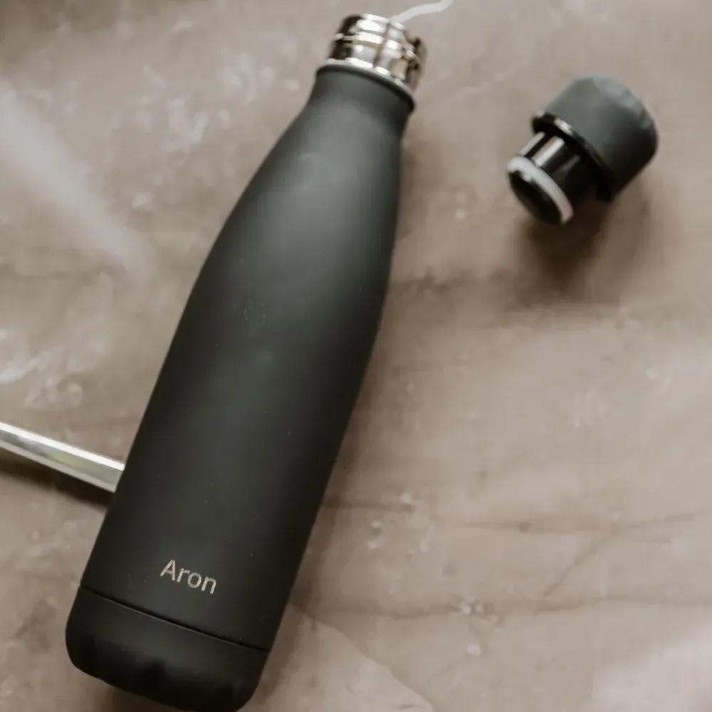 Gepersonaliseerde Drinkflessen | Drinkflessen^The Bottle Xanadoo drinkfles mat 500 ml zwart