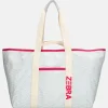 Strandtassen^Zebra Trends Elise strandtas lichtblauw