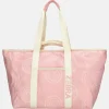 Strandtassen^Zebra Trends Elise strandtas roze boho