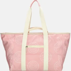 Strandtassen^Zebra Trends Elise strandtas roze boho