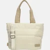 Handtassen^Zebra Trends Elske puffy handtas M creme