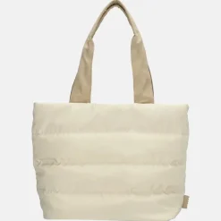 Handtassen^Zebra Trends Elske puffy handtas M creme