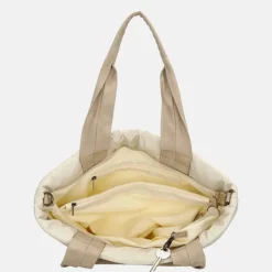 Handtassen^Zebra Trends Elske puffy handtas M creme