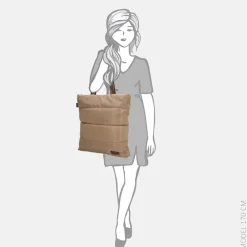 Shoppers^Zebra Trends Elske shopper II taupe