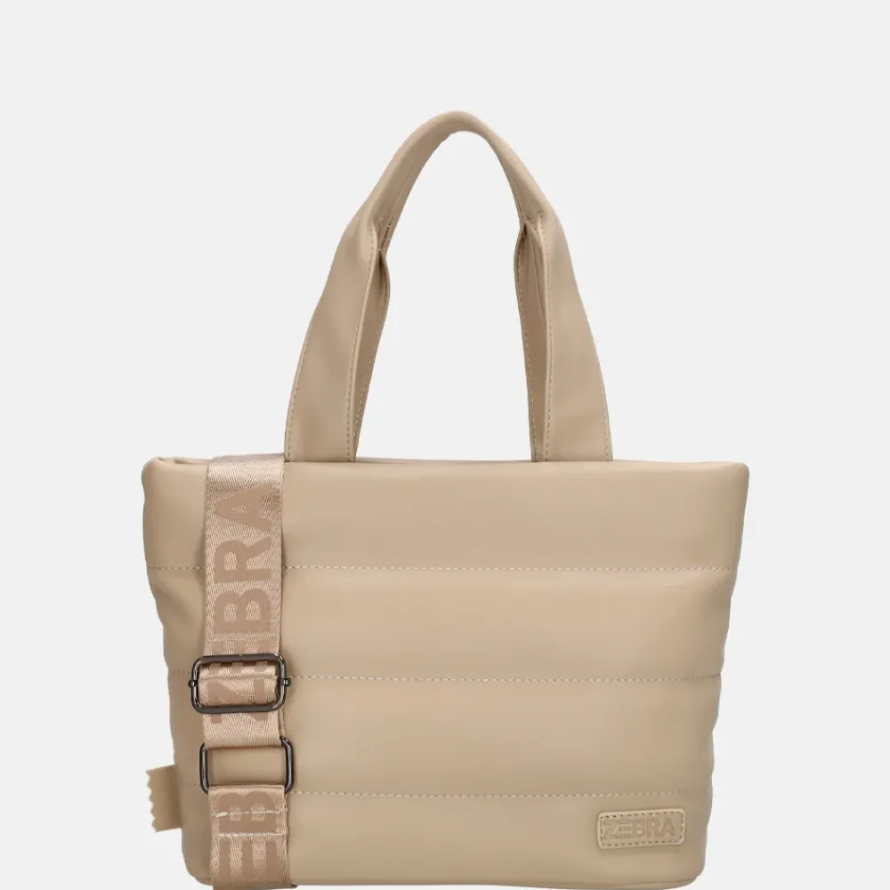 Handtassen^Zebra Trends Evie handtas licht taupe