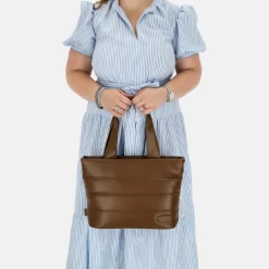 Shoppers^Zebra Trends Evie shopper bruin
