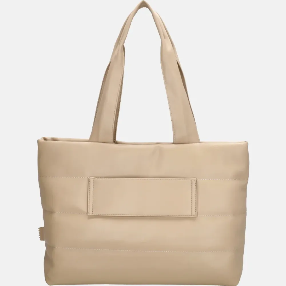 Dames Laptoptassen^Zebra Trends Evie shopper licht taupe
